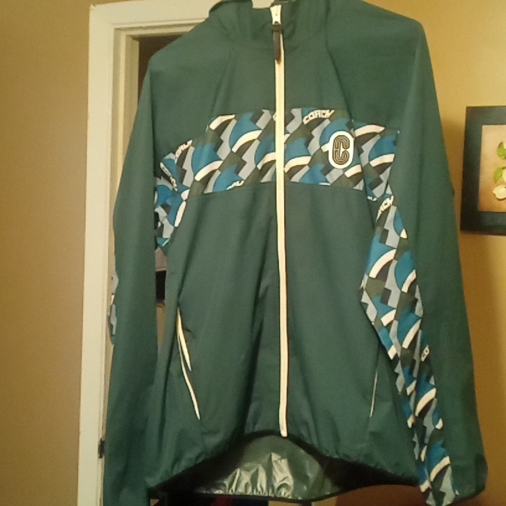 Coach rain jacket
